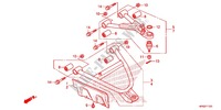 TRIANGLES AVANT (4WD) pour Honda FOURTRAX 420 RANCHER 4X4 PS 2013