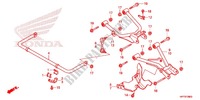 BRAS ARRIERE pour Honda FOURTRAX 420 RANCHER 4X4 AT 2013