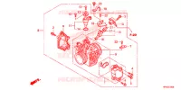 CORPS DE PAPILLON pour Honda FOURTRAX 420 RANCHER 2X4 BASE 2013