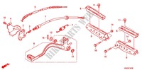 PEDALE   REPOSE PIED pour Honda FOURTRAX 500 FOREMAN RUBICON Hydrostatic 2013