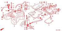 RESERVOIR A CARBURANT pour Honda FOURTRAX 500 FOREMAN RUBICON Hydrostatic 2013