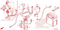 BATTERIE pour Honda FOURTRAX 500 FOREMAN RUBICON Hydrostatic 2014