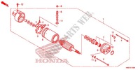DEMARREUR pour Honda FOURTRAX 500 FOREMAN RUBICON Hydrostatic 2014