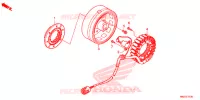 ALTERNATEUR pour Honda FOURTRAX 500 FOREMAN RUBICON Power Steering 2014