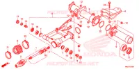 BRAS OSCILLANT pour Honda FOURTRAX 500 FOREMAN RUBICON Power Steering 2014