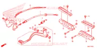 PEDALE   REPOSE PIED pour Honda FOURTRAX 500 FOREMAN RUBICON Power Steering 2014