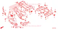 SUPPORT pour Honda FOURTRAX 500 FOREMAN RUBICON Power Steering 2014