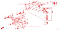 TRIANGLES AVANT pour Honda FOURTRAX 500 FOREMAN RUBICON Power Steering 2014