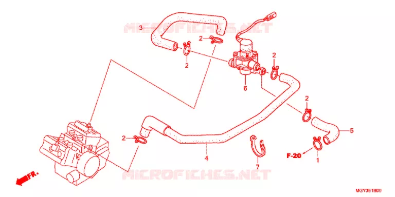 SOUPAPE D'ADMISSION Honda MOTO 800 CROSSRUNNER 2014  VFR800XD