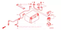 BATTERIE pour Honda VFR 1200 DCT 2013