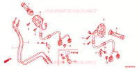 COMMODO   LEVIER   CABLE (VFR1200FD) pour Honda VFR 1200 DCT 2013