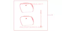 SAC INTERIEUR DE VALISE pour Honda VFR 1200 DCT 2013