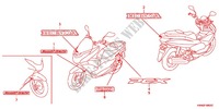 AUTOCOLLANTS pour Honda PCX 125 2013