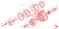 EMBRAYAGE pour Honda CB 1000 R ABS RED 2014