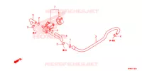 VALVE DE COMMANDE D'INJECTION D'AIR pour Honda CB 1000 R SIENNA RED 2014