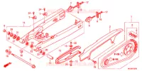 BRAS OSCILLANT pour Honda CBF 1000 ABS 2014