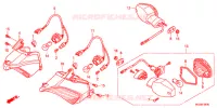 CLIGNOTANT pour Honda CBF 1000 ABS 2014