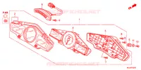 COMPTEUR pour Honda CBF 1000 ABS 2014