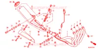 SILENCIEUX D'ECHAPPEMENT pour Honda CBF 1000 ABS 2014