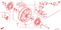 ROUE AVANT pour Honda CBR 1000 S ABS 2014