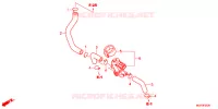 VALVE DE COMMANDE D'INJECTION D'AIR pour Honda CBR 1000 S ABS 2014