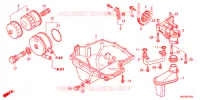 CARTER   POMPE   FILTRE A HUILE pour Honda CBR 1000 S ABS 2014