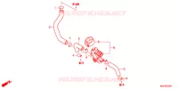 VALVE DE COMMANDE D'INJECTION D'AIR pour Honda CBR 1000 S ABS 2014