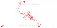 VALVE DE COMMANDE D'INJECTION D'AIR pour Honda CBR 1000 S ABS 2014