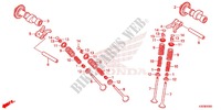 ARBRE A CAMES   SOUPAPE pour Honda CBR 250 R ABS RED 2015