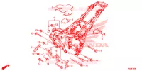 CADRE pour Honda CBR 300 ABS 2015