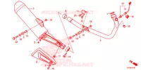 SILENCIEUX D'ECHAPPEMENT pour Honda CBR 300 ABS REPSOL 2015