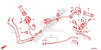 LEVIER DE GUIDON   CABLE   COMMODO pour Honda CBR 300 ABS 2015