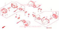 CLIGNOTANT pour Honda CBR 600 F4 2005