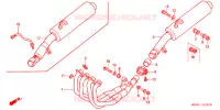 SILENCIEUX D'ECHAPPEMENT pour Honda CBR 600 F4 2005