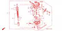 CARBURATEUR pour Honda GL 125 2007