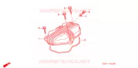 COUVRE CULASSE pour Honda GL 125 2007