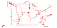 PEDALE   KICK pour Honda GL 125 2007