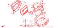 FILTRE A AIR pour Honda FS 125 SONIC M 2005