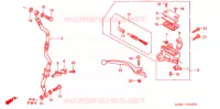 MAITRE CYLINDRE DE FREIN AVANT pour Honda FS 125 SONIC M 2005