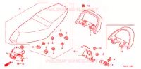 SELLE pour Honda FS 125 SONIC M 2005
