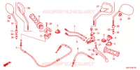 LEVIER DE GUIDON   CABLE   COMMODO pour Honda VISION 50 R 2014