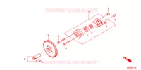 POMPE A HUILE pour Honda VISION 50 R 2014