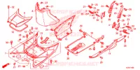 MARCHE PIEDS pour Honda SH 125 ABS SPORTY SPECIAL 2E 2014