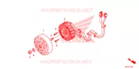 ROTOR   STATOR pour Honda SH 125 ABS SPORTY SPECIAL 2E 2014
