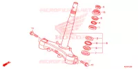 TE DE FOURCHE pour Honda SH 125 ABS SPORTY SPECIAL 3ED 2014