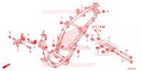 CADRE pour Honda SH 125 ABS SPORTY SPECIAL 4E 2014
