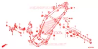 CADRE pour Honda SH 125 D SPECIAL 4E 2014