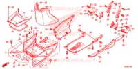MARCHE PIEDS pour Honda SH 125 SPORTY SPECIAL 2E 2014