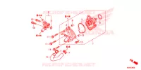 POMPE A EAU pour Honda SH 125 SPORTY SPECIAL 2E 2014