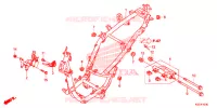 CADRE pour Honda SH 150 ABS SPORTY SPECIAL 2E 2014